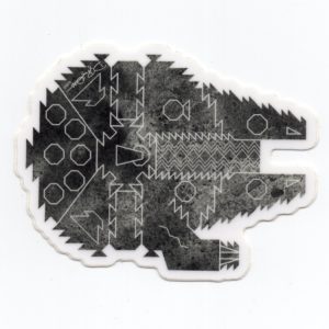 Falcon Satin Vinyl Sticker