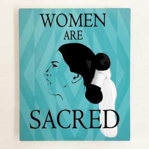 Women Are Sacred HD Metal Print
