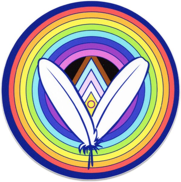 LGBTQIA2S+ Circle Sticker