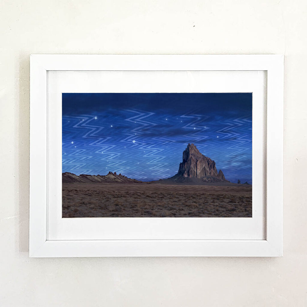 Woven Landscape: Twilight at Tsé Bit’ a’í
