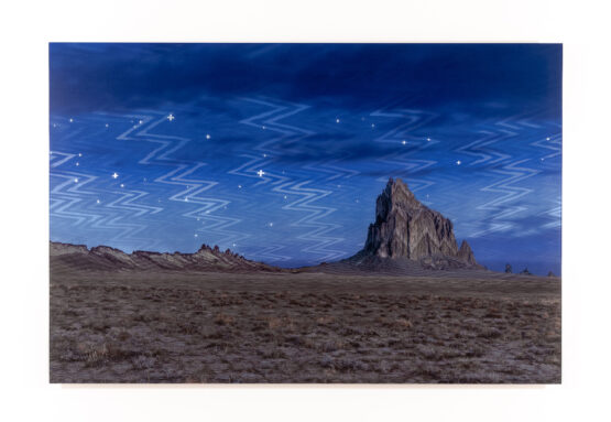 Woven Landscape: Twilight at Tsé Bit’ a’í